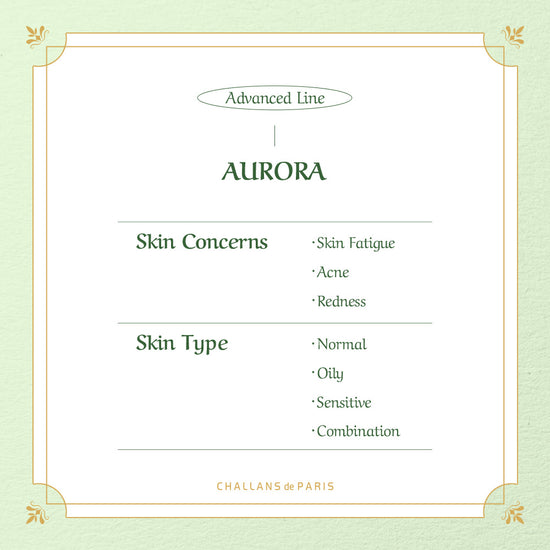 (Hello 2024) AURORA SIGNATURE SERIES (Skin Rejuvenating/Acne care Ampoule, Creme) - Challans de Paris