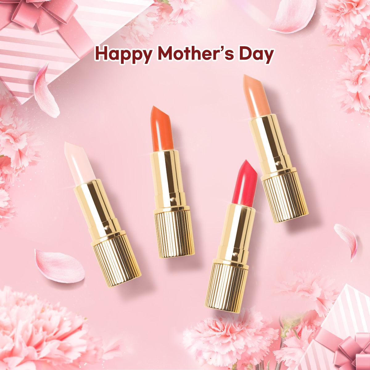 [Mother's Day] Fantastic 4 Lip gloss set