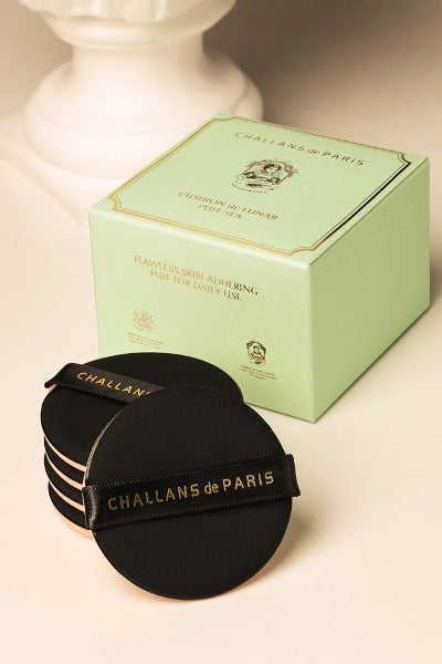CHALLANS de PARIS BLACK-Puff | Luxury Cushion Applicator