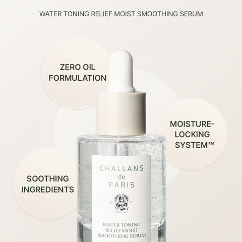 Hydrating Water Serum | WATER TONING RELIEF MOIST SMOOTHING SERUM – Challans de Paris