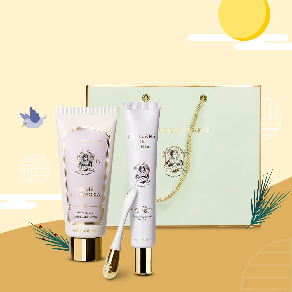 [추석] Wrinkle care set 1 (Eye cream, wrinkle cream) - Challans de Paris