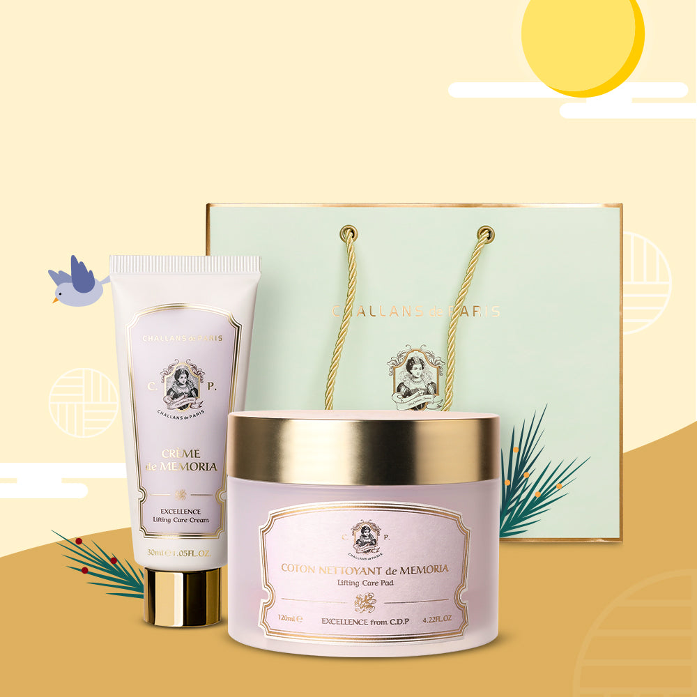 [추석] Wrinkle care set 2 (Wrinkle cream, pad) - Challans de Paris