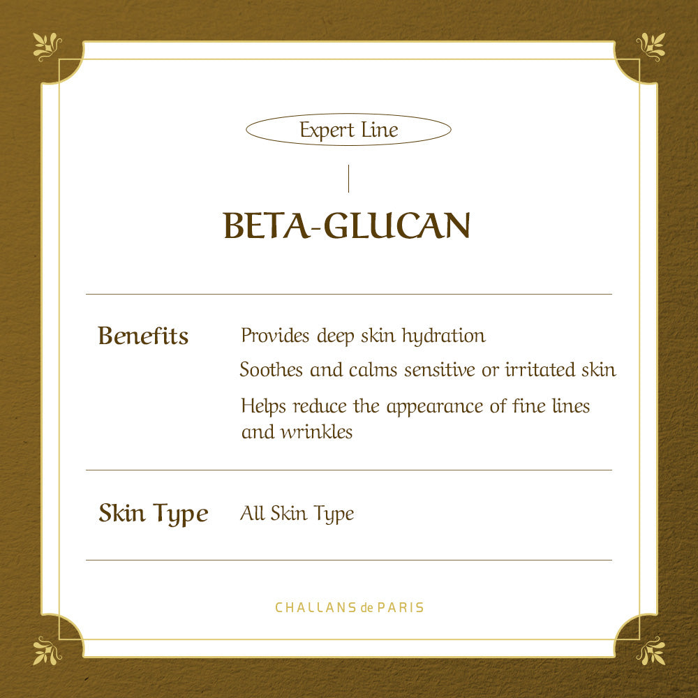 (Hello 2024) AMPOULE de BETA-GLUCAN (Beta-glucan ECZ-care specialized ampoule) - Challans de Paris