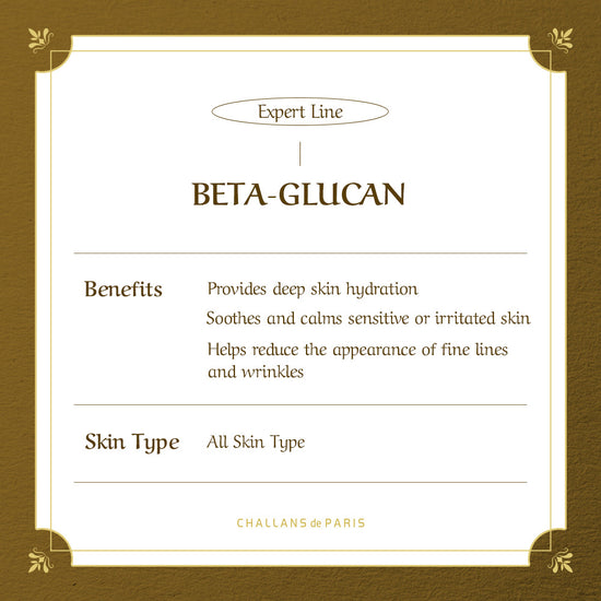 (Hello 2024) AMPOULE de BETA-GLUCAN (Beta-glucan ECZ-care specialized ampoule) - Challans de Paris