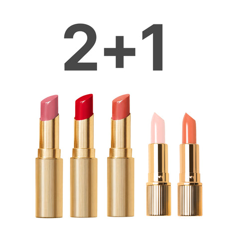 Pick 2 Lip Colors, Get a Free Lip Balm | ROUGE de BIJOU – Challans de Paris