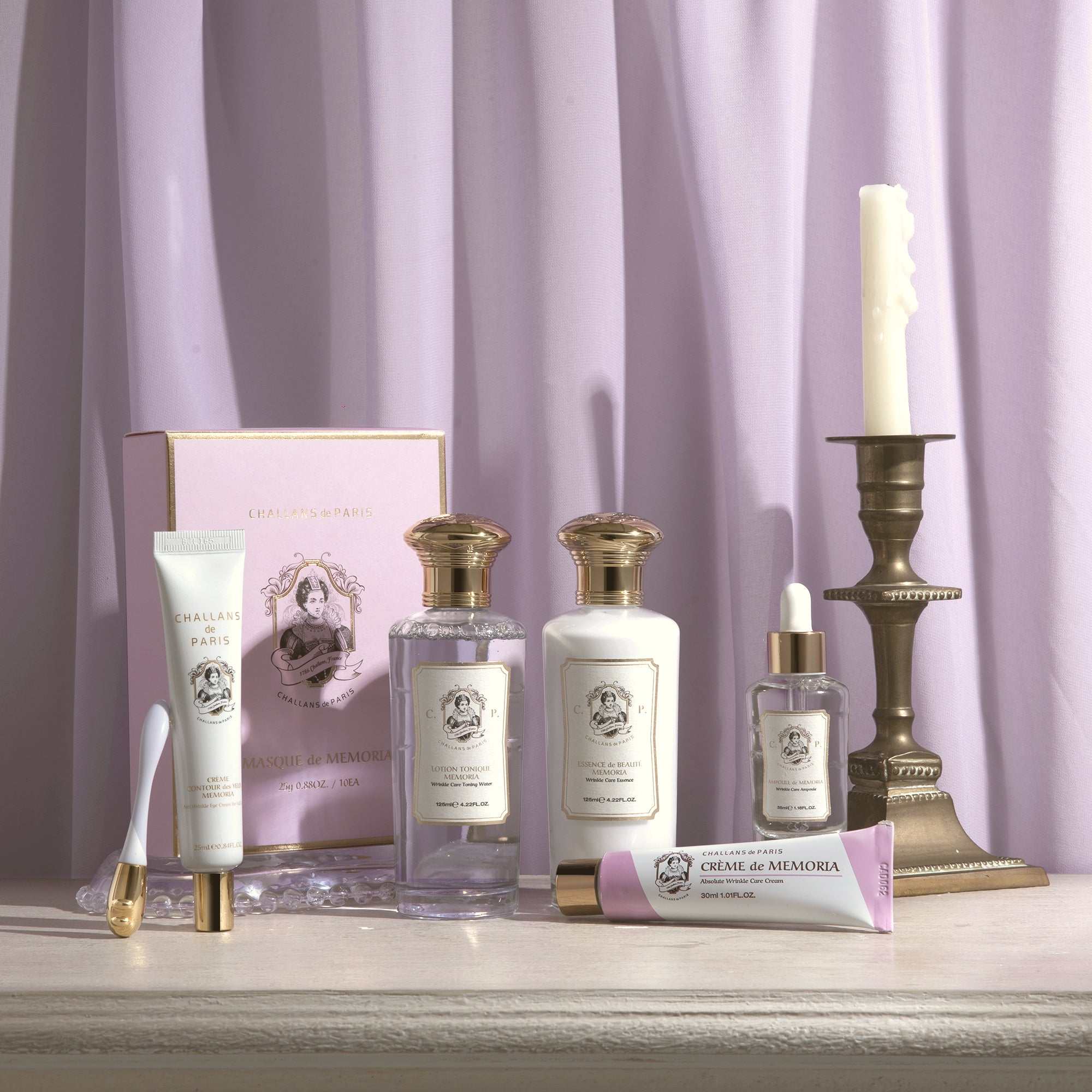 (~60+10% OFF) MEMORIA COMPLETE SERIES (Wrinkle Care) + Eye Cream