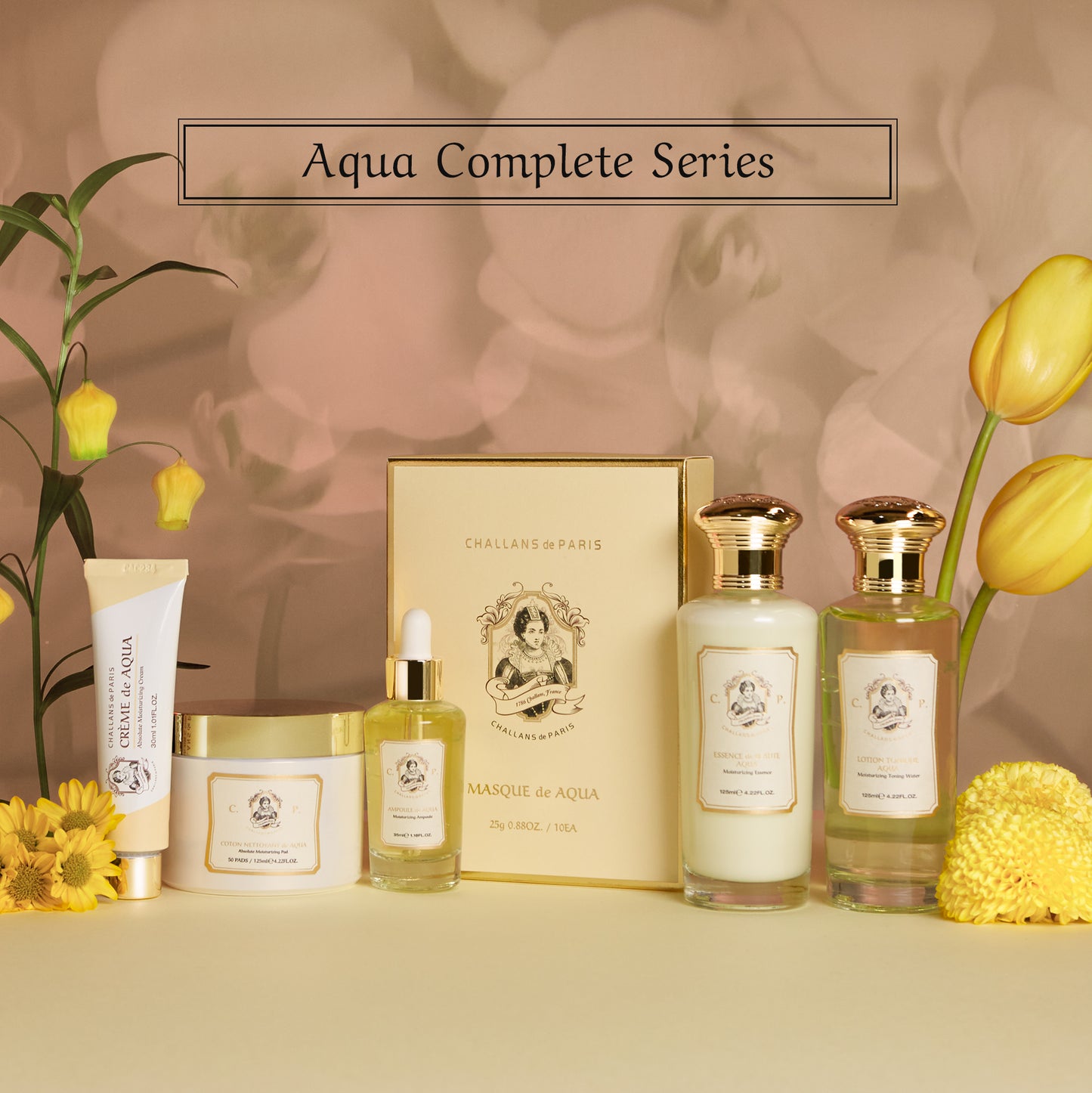AQUA COMPLETE SERIES+Pads (Deep Hydration) - Challans de Paris