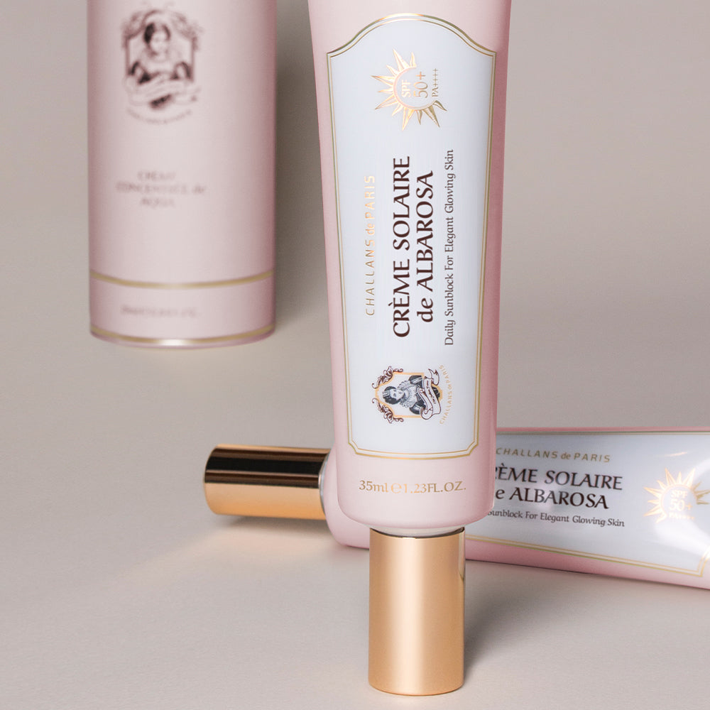 CREME SOLAIR de Albarosa (dark spot covering sunscreen)