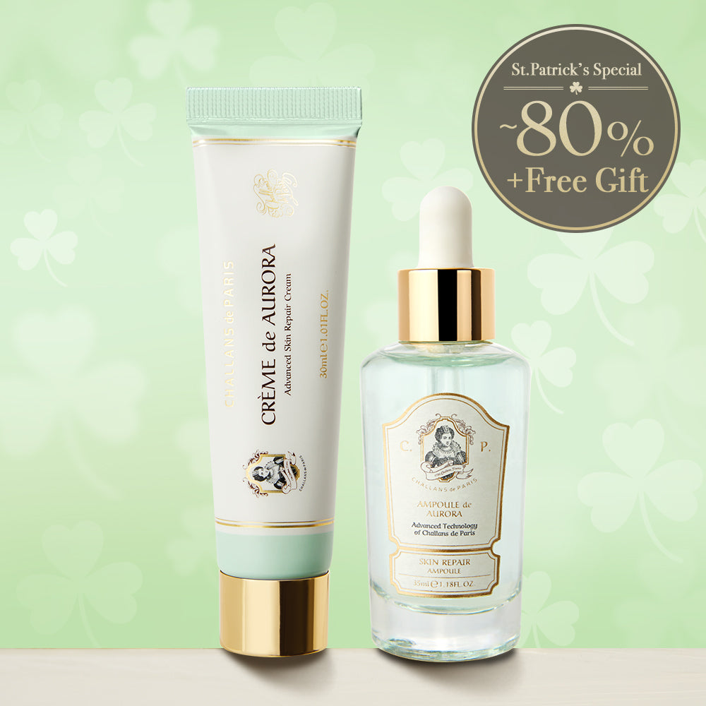 (St.Patrick's~80%+Free Gift ) AURORA SIGNATURE SERIES (Skin Rejuvenating/Acne care Ampoule, Creme)